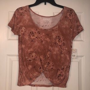 Crop tee by mudd sz xxs NWT